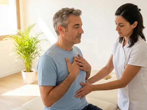 Αναπνευστική φυσικοθεραπεία — πνευμονική αποκατάσταση και τεχνικές αναπνοής